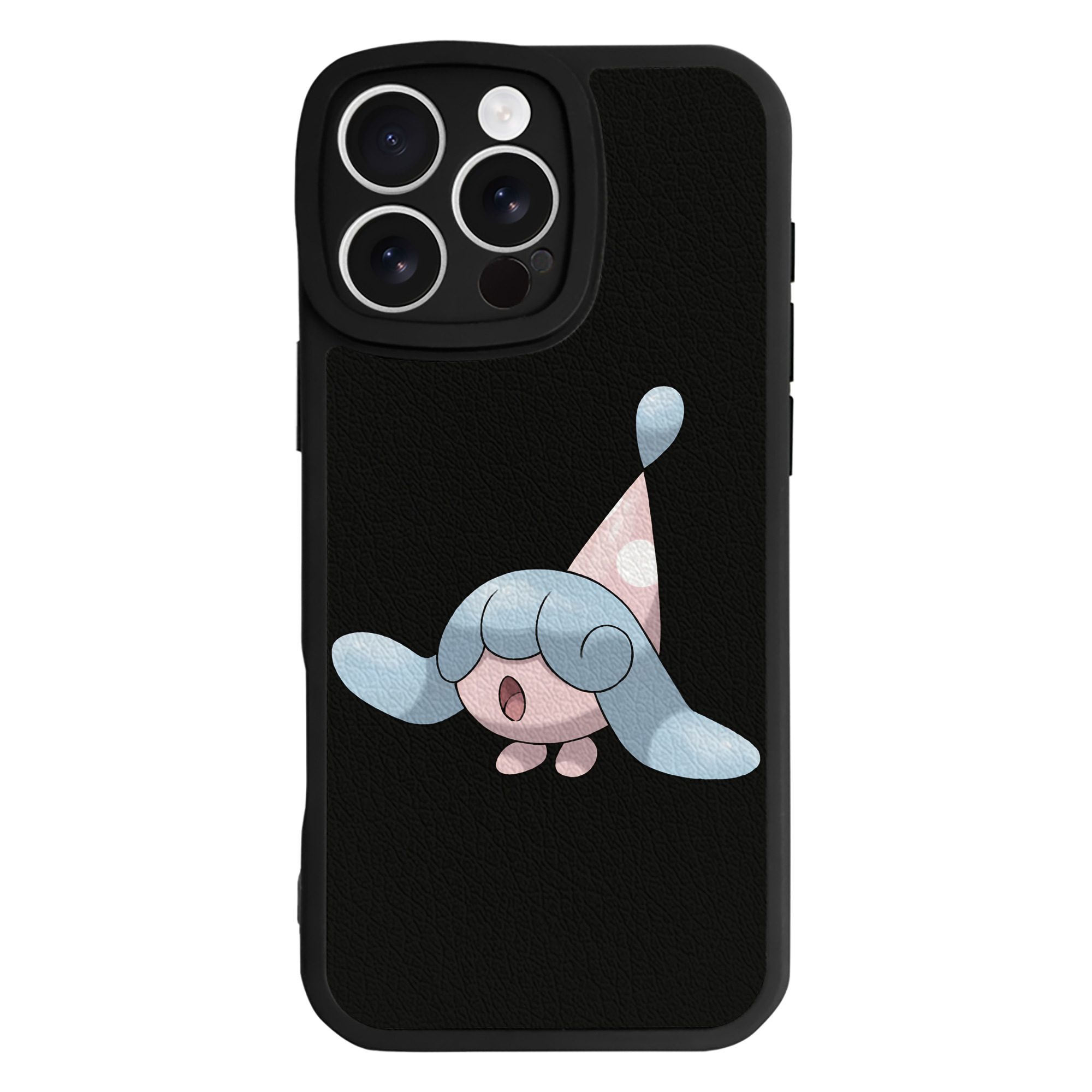 （画像用） ポケットモンスター Pokémon 【iPhone 16シリーズ対応】シリコンスマホケース（レザー調） 材質：シリコン
